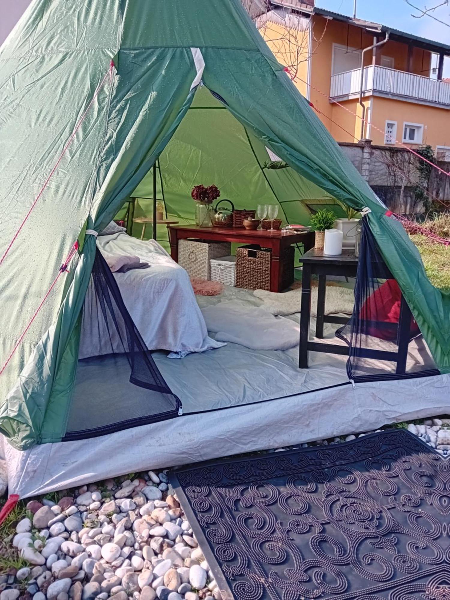 Indian Tent Tipi In Shared Lot And Shared Bathroom Mrse Екстер'єр фото
