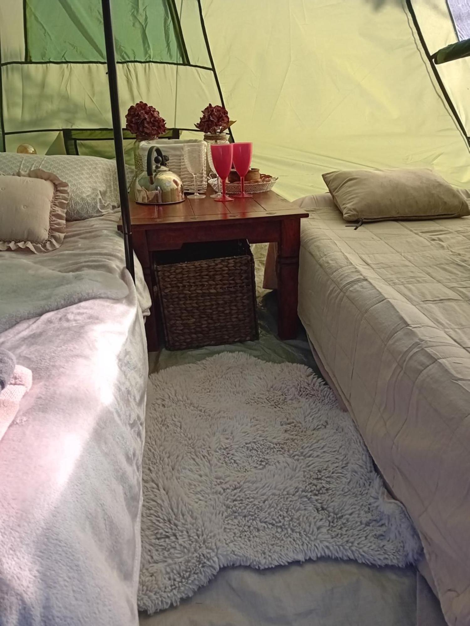 Indian Tent Tipi In Shared Lot And Shared Bathroom Mrse Екстер'єр фото