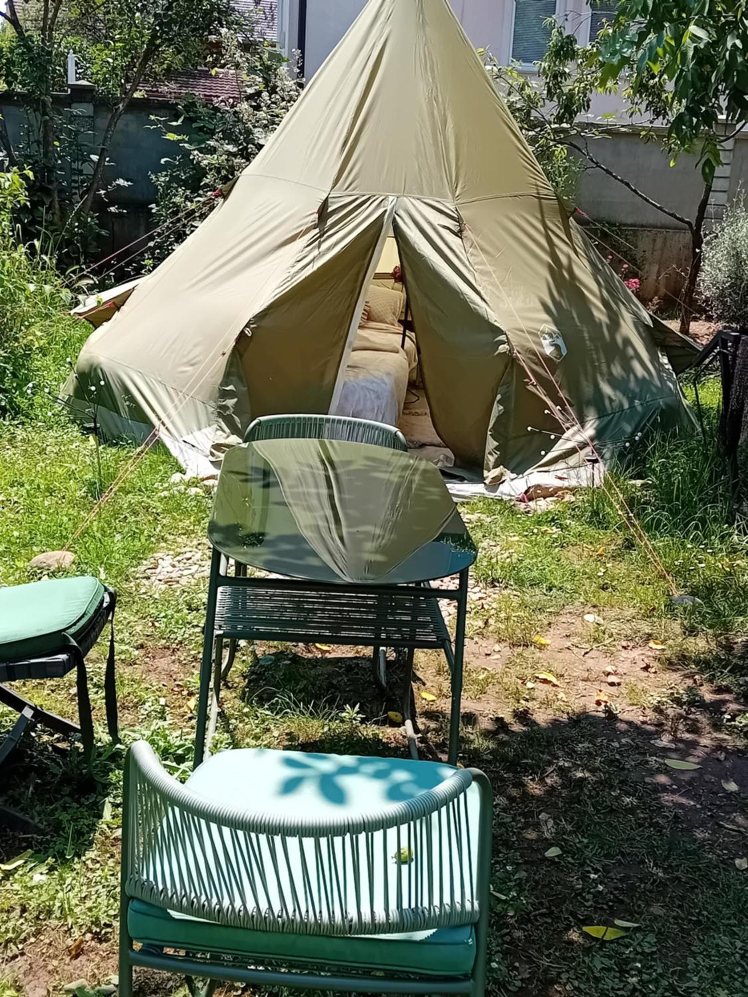 Indian Tent Tipi In Shared Lot And Shared Bathroom Mrse Екстер'єр фото